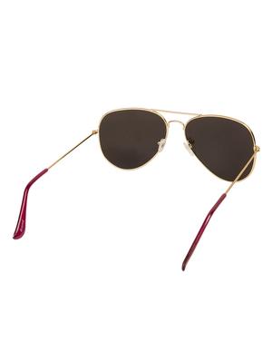 arzonai classics mirrored purple aviator shape uv protected sunglasses for men & women (ma-5557-s4) - 14590070 - Standard Image - 4