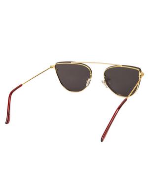 arzonai beautiful orange cat-eye shape uv protected sunglasses for women's (ma-5558-s6) - 14590077 - Standard Image - 4
