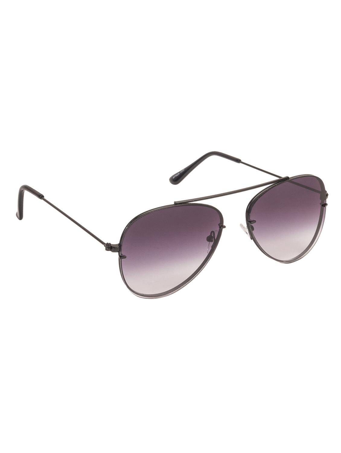 arzonai trending black aviator shape uv protected sunglasses for men & women (ma-7777-s10) - 14590088 - Zoom Image - 2