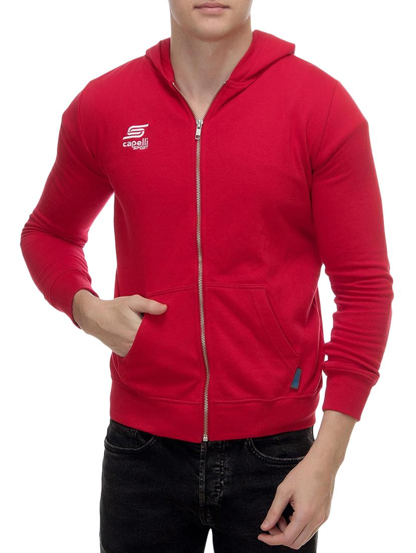 red cotton sweatshirt - 14590736 - Zoom Image - 1
