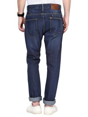 blue organic cotton light washed denim jeans - 14591352 - Standard Image - 3