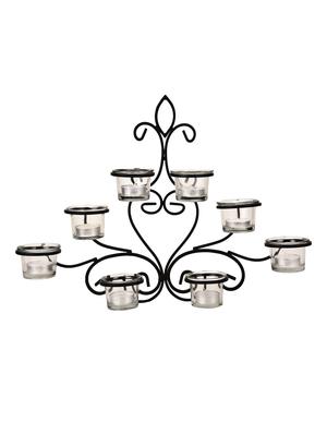 8 cup wall sconce with free tealight candles - 14593473 - Standard Image - 4