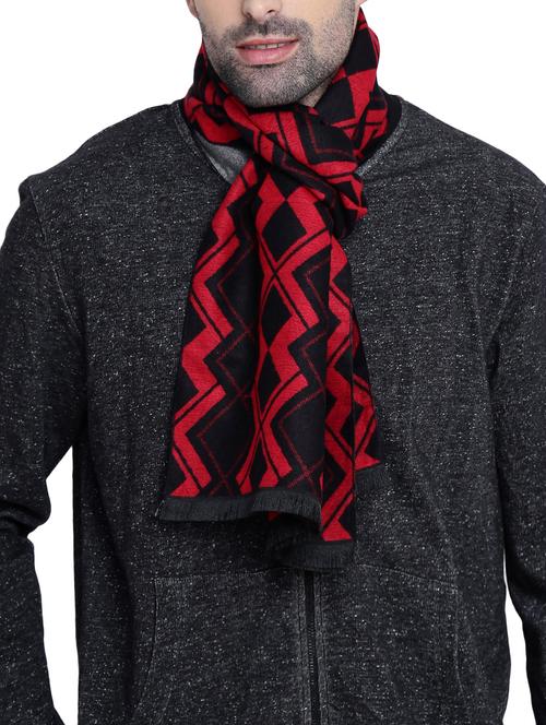 red viscose muffler - 14594294 - Standard Image - 1