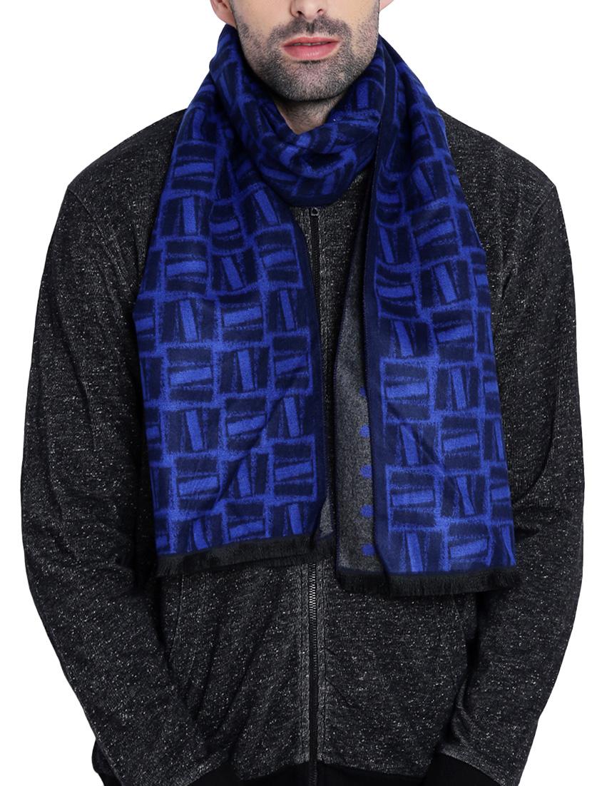 blue viscose muffler - 14594295 - Zoom Image - 1