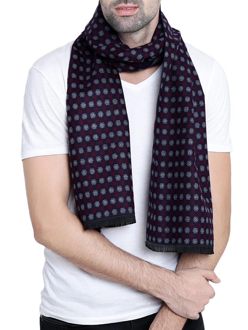 blue viscose muffler - 14594301 - Zoom Image - 1