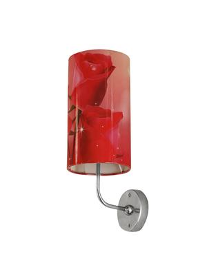 handmade plastic with colored paper sheet crafted floral sceneted wall sconce lamp (set of 2) - 14597397 - Standard Image - 3