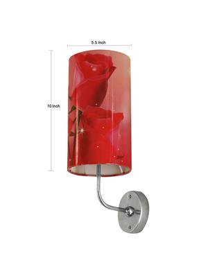 handmade plastic with colored paper sheet crafted floral sceneted wall sconce lamp (set of 2) - 14597397 - Standard Image - 4