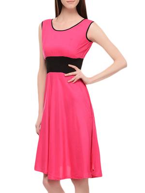 pink belted dress - 14597582 - Standard Image - 2