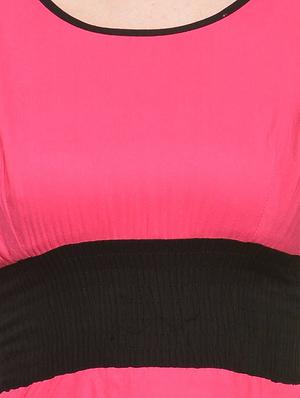 pink belted dress - 14597582 - Standard Image - 4