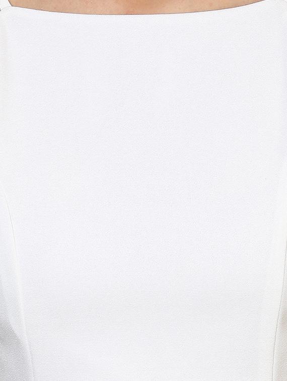 white color block sheath dress - 14597970 - Zoom Image - 5