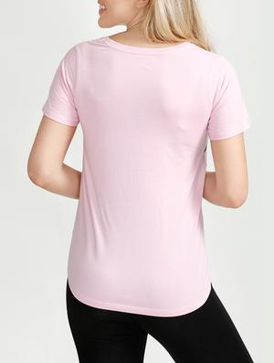 pink printed viscose top - 14598291 - Standard Image - 2