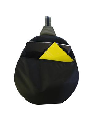 black polyester backpack - 14601136 - Standard Image - 3