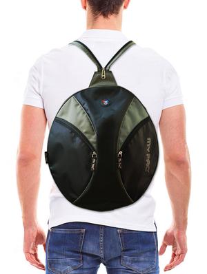 black polyester backpack - 14601136 - Standard Image - 5