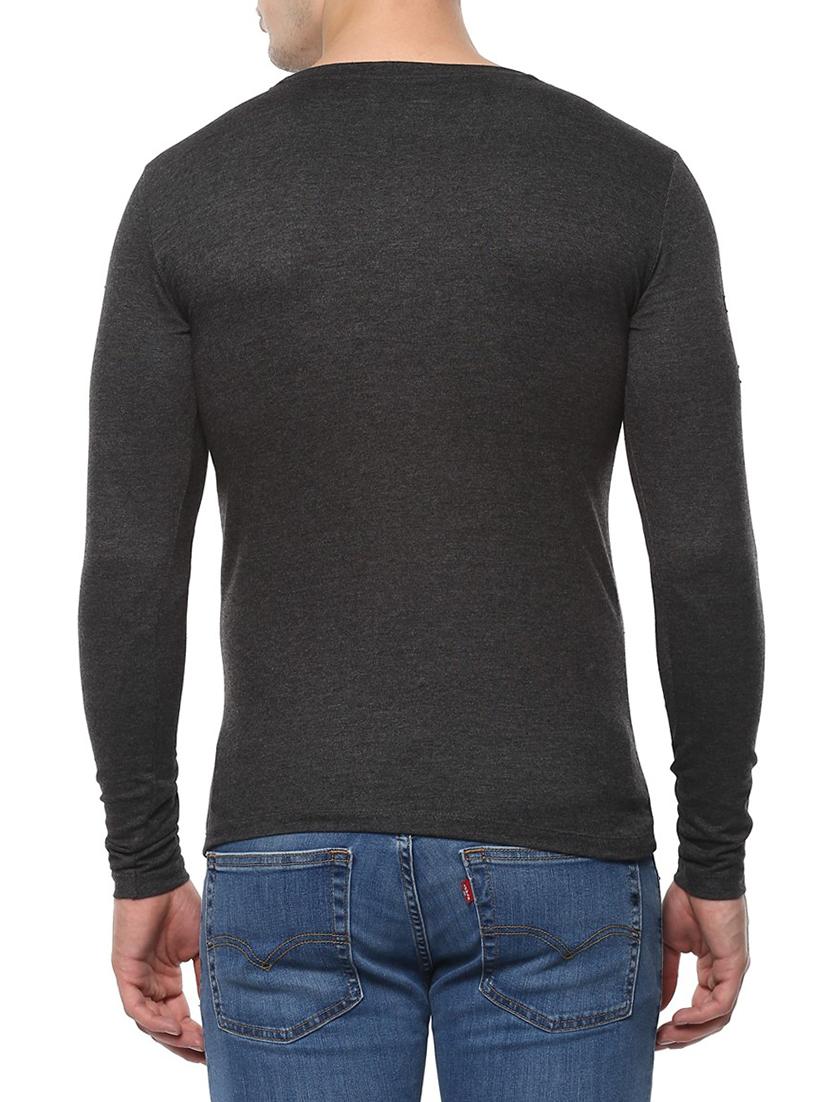 grey polyester ripped tshirt - 14601218 - Zoom Image - 3