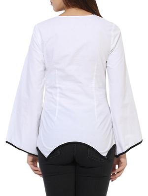 embellished asymmetric top - 14612497 - Standard Image - 3
