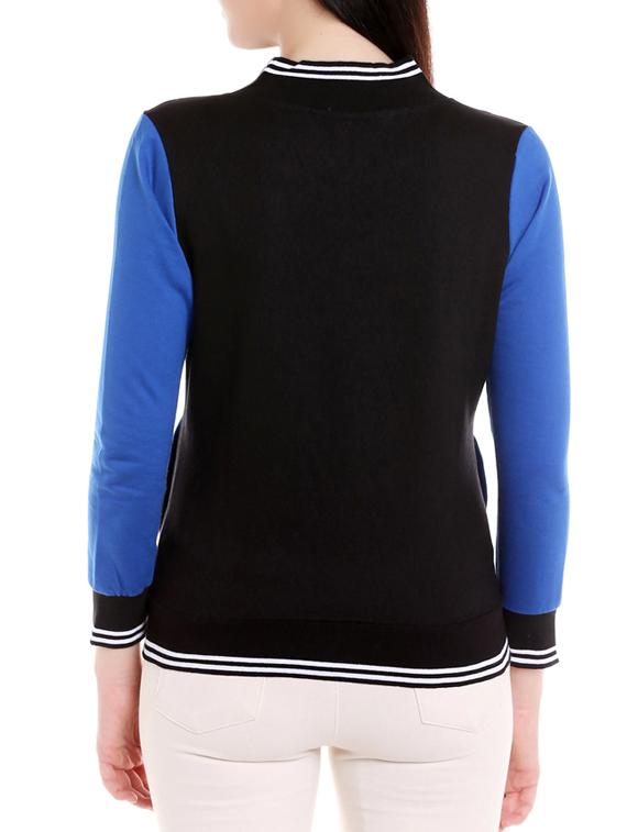 long sleeves varsity jacket - 14613373 - Zoom Image - 3