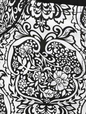 black printed pencil skirt - 14613555 - Standard Image - 4
