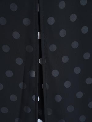 black georgette layered kurta - 14616963 - Standard Image - 5