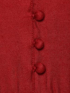 maroon flared kurta - 14617534 - Standard Image - 4
