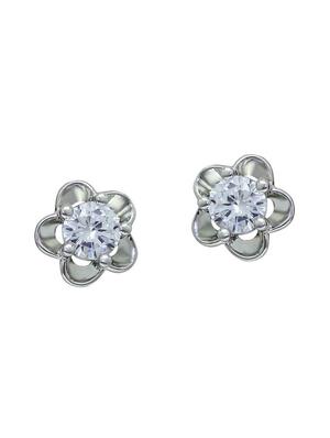 white brass studs earrings combo - 14620383 - Standard Image - 2