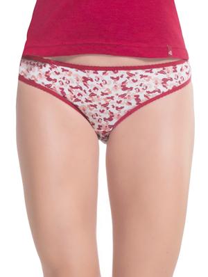 set of 2 red printed cotton bikini panty - 14620696 - Standard Image - 5