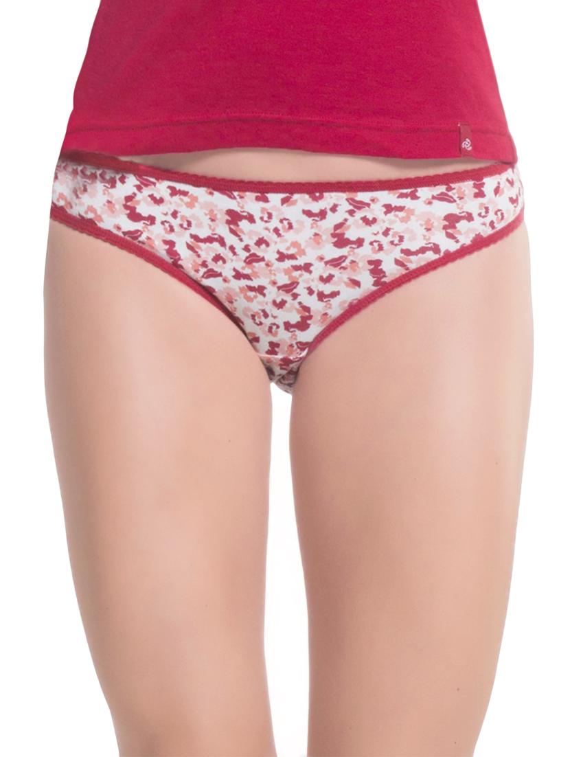 set of 2 red printed cotton bikini panty - 14620696 - Zoom Image - 5