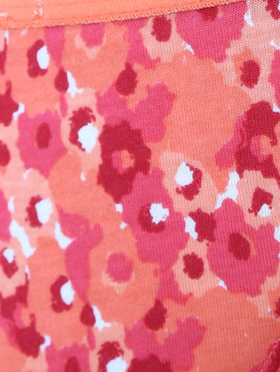 orange printed cotton bikini panty - 14620700 - Zoom Image - 4