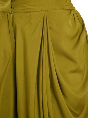 green crepe dhoti salwar salwars - 14635488 - Standard Image - 4