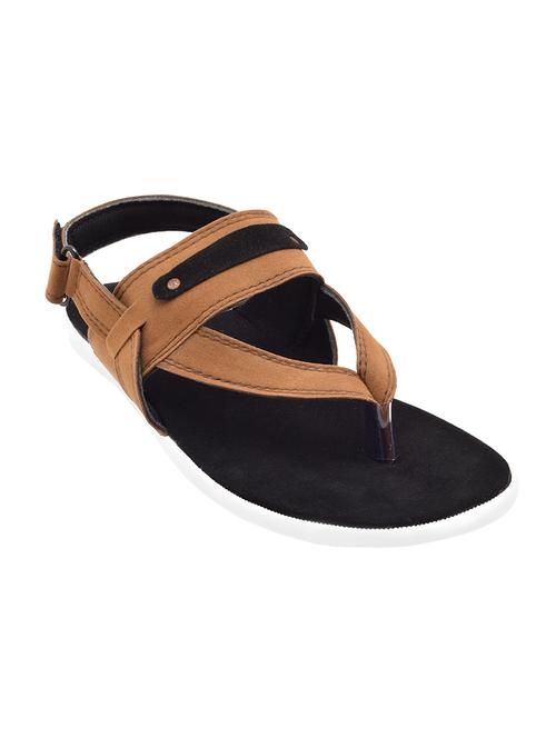 brown Suede back strap sandal - 14641261 - Standard Image - 1
