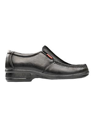 black leatherette formal slip on - 14642589 - Standard Image - 2