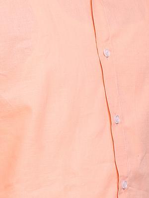 orange cotton casual shirt - 14645786 - Standard Image - 4