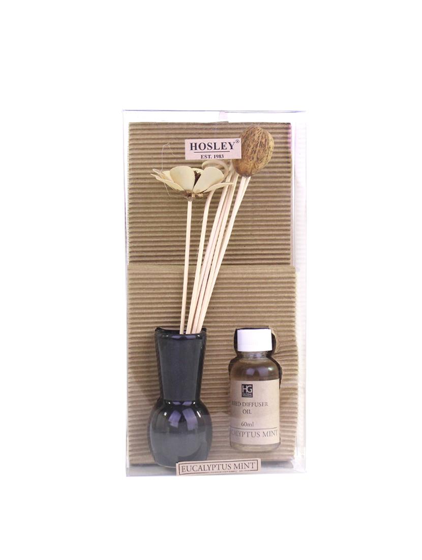eucalyptus mint jasmine ceramic reed diffuser with oil - 14649769 - Zoom Image - 2