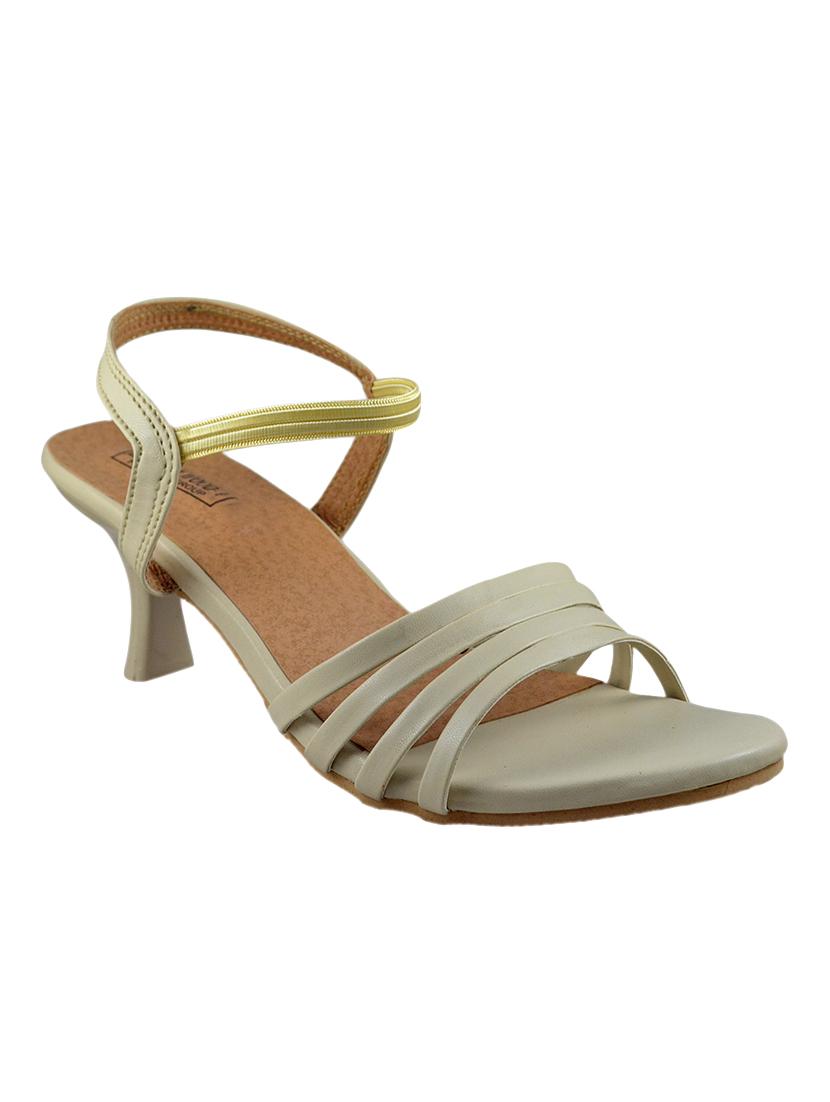 beige faux leather back strap sandals - 14651120 - Zoom Image - 1