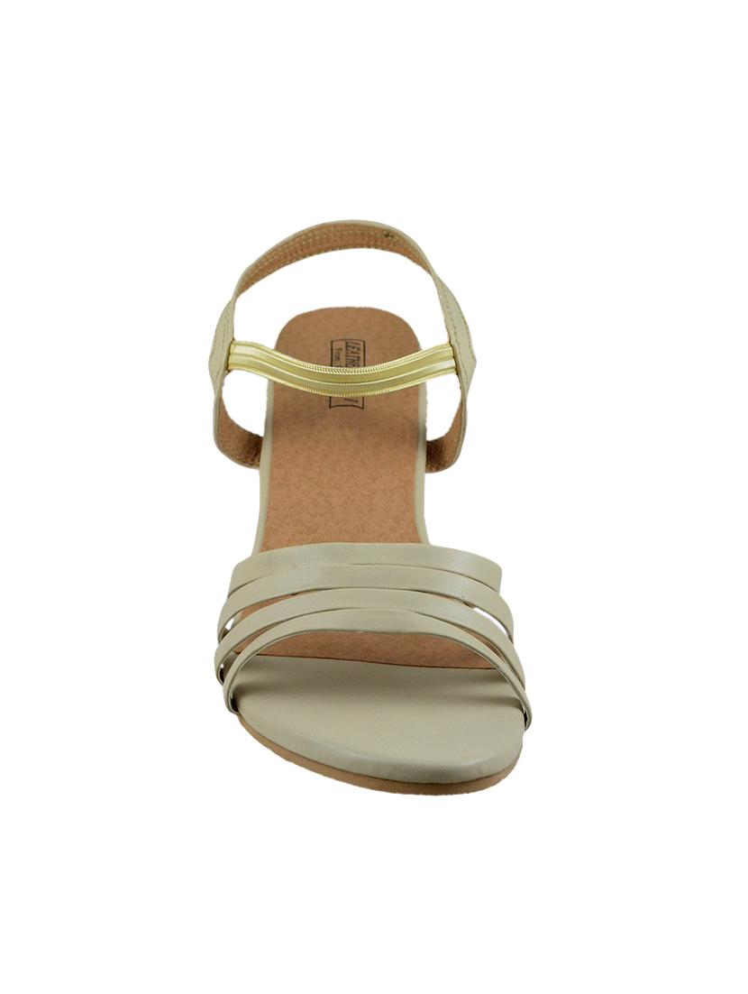 beige faux leather back strap sandals - 14651120 - Zoom Image - 3