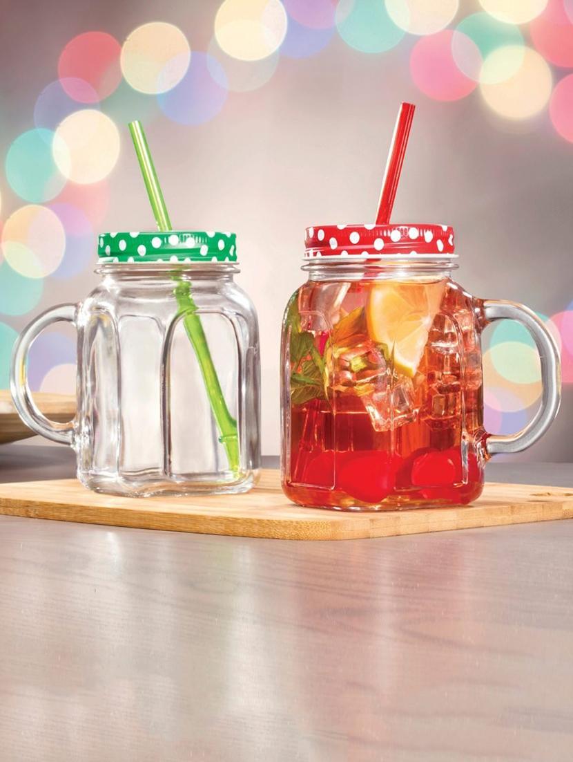 homemade jar with lid with handle 450 cc set of 1 - 14654834 - Zoom Image - 1