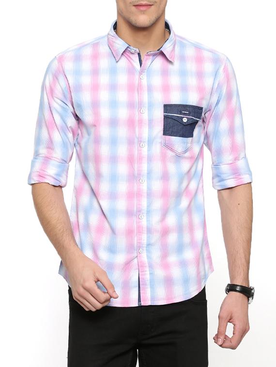 multi colored cotton casual shirt - 14655710 - Zoom Image - 1