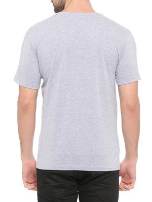grey cotton t-shirt - 14656121 - Standard Image - 3