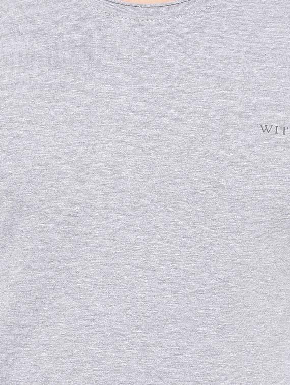 grey cotton t-shirt - 14656129 - Zoom Image - 4