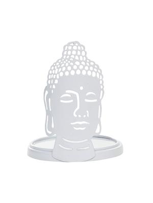 buddha t- light candle holder white - 14656150 - Standard Image - 4