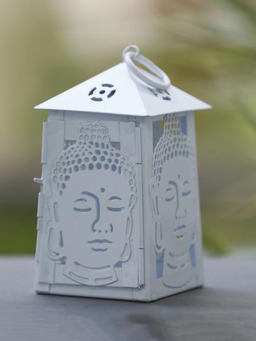 buddha t-light lantern white - 14656158 - Very Small Image - 1