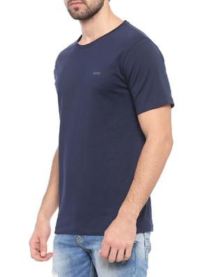 navy blue cotton t-shirt - 14656249 - Standard Image - 2