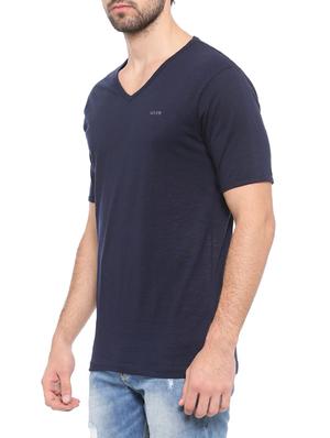 navy blue cotton t-shirt - 14656254 - Standard Image - 2