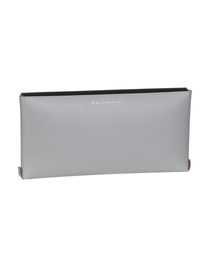 grey leather regular clutch - 14657179 - Zoom Image - 2