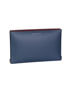 maroon leather regular clutch - 14657180 - Standard Image - 2