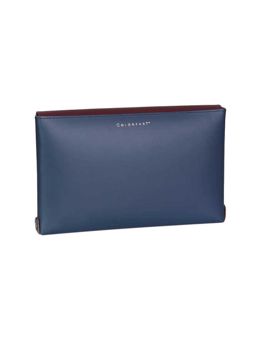 maroon leather regular clutch - 14657180 - Zoom Image - 2