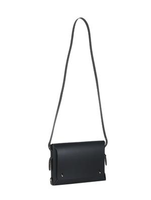 black leather sling bag - 14657191 - Standard Image - 4