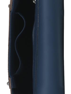 blue leather regular sling bag - 14657200 - Standard Image - 3