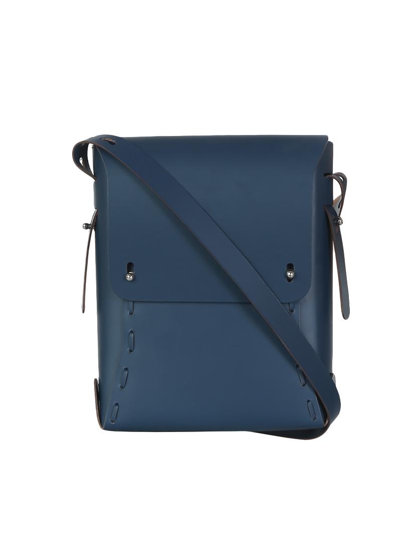 blue leather regular sling bag - 14657200 - Zoom Image - 1