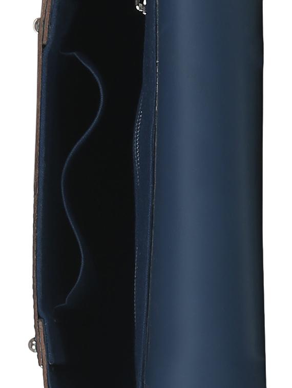 blue leather regular sling bag - 14657200 - Zoom Image - 3