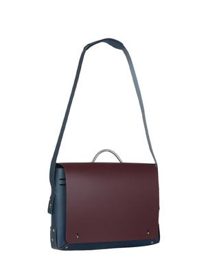 maroon leather regular sling bag - 14657212 - Standard Image - 4